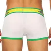 Underpants Herren Unterwäsche Boxer 2024 Jungen Feste Farbbrief Printed Shorts Panties Cotton Ondergoed Mannen Sexy