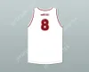 Niestandardowy numer nazwiska Męsość młodzież/dzieci Rui Hachimura 8 Meisei High School White Basketball Jersey 1 Top Sched S-6xl