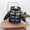 Coats Baby autumn and winter new children's wear boys and girls waterproof bright space down jacket thickened warm hooded children's j