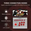 GamePads Wireless PC Game Arcade Joystick Fighting Game Controller för PS4/PS3/Switch/Android/iOS/Street Fighter/Mame Game