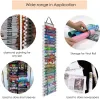 Stitch DIY Transparent Wallmounted Diamond Painting Storage Hanging Bag Diamond Mosaic Vinyl Roll Organizer Storage Bag Hanging Rack