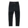 Nouvelle marque molingfu dieu jambe droite avec broderie à la mode, ajustement slim imprimé, ajustement en vrac pour les petits pants de denim m 823170