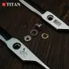 Shears Titan Professional Hairsciser Scissors Parrucchiere da barbiere 7 pollici da 6,0 pollici Scissori per capelli VG10 Acciaio inossidabile