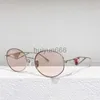 Occhiali da sole designer classici occhiali goggle nuovi occhiali da sole semplici in metallo netta rosse stesse occhiali da sole triangolari spr60y