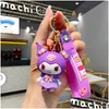 سلوش المفاتيح الجديدة نمط جديد لطيف Melo Tikkomi KT keychain keychain Figure Cartoon Car Key Chain Bag Bag Hight Gift Drop Drop