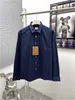 Designers Mens Casual Shirts Quality Designer Business Tees Classic à manches longues Shirt Bouton Up Shirt Solid Color Letter Spring Automn Blouse Plus Size M-3XL T10