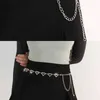 Chaîne de taille Balte une ceinture à la taille cloutée en diamant pour femmes