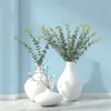 Decorative Flowers Artificial Eucalyptus Plants Green Leaves Fake Lants DIY For Christmas Wedding Home Decor Garden Wreaths Decoration