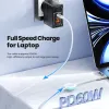 Chargers Toocki 2 en 1 Chargeur sans fil magnétique pour Iwatch 8 7 6 Station de charge rapide USB avec câble PD 60W Type C pour iPhone 15 14