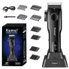 Клипперс Kemei Metal Men's Professional Hair Trimmer Electric Beard Hair Clipper Перезаряжаемая машина для волос.