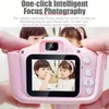 Mini fotocamera per bambini giocattoli per la fotocamera per ragazzi per bambini per bambini con video con regali di compleanno di carte da 32 GB 240422