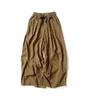 Męskie spodnie 23ss Kapital Hirata Hiroshi Japońska podwójna kolor bawełniana i lniana luźna noga