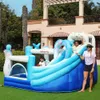 Jump Castle Bounce House Inflable Kid Bouncer Combo de tobogán para fiestas para niños Entretenimiento en el patio trasero Juega de salto al aire libre juguetes de interior Juego de juego Playhouse