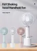 Andere apparaten Portable Handheld Fan Oplaadbare koeling Mini USB -fan met telefoonhouder Geschikt voor Summer Office Home Outdoor Cooler Desktop Fan J0423