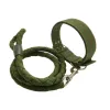 Colliers mode US Tactical Tactical Military Ajustivable Training Collar Nylon Lash Metal Buckle Dog Collar laisse Pet Supplies