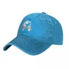Ball Caps Sha Na - Featuring Bowzer Cowboy Hat Vintage Beach Outing Woman Hats Men's