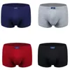 Underpants sexy Männer Unterwäsche Boxer Baumwolle komfortable Plus Größe Lose Trunks Cueca Boxer Shorts Mode männliche Hombre