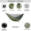 Meubles de camp 2 personnes camping avec moustique net naturehike ultralight équipement swing pour adultes meubles de jardin extérieur suspendus hamac y240423