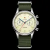 Watches RED STAR 40mm 1963 Chronograph Mechanical Men's Wristwatch Gooseneck Pilot ST1901 Movement Air Force Aviation Sapphire Watch