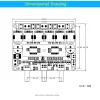 Förstärkare Unisian TPA3116 2.1 Amplifier Board HiFi HighPower TPA 3116 Digital Three Channels Subwoofer Amplifier Out 2x80W+100W