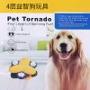 Feeders Dog Puzzle Toys Turntable Slow Feeder educatief speelgoed Bot Interactief Eet Bowl Food Bowl langzaam Pet Cat Dogs Training Game