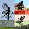 Garden Decorations HelloYoung Mailbox Decor Metal Fairy Topper Personalized Home Decoration Cover Room