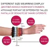 Strängar JD Natural Stone Nytt material Kambaba Jasper Round Loose Beads Armband Full plockstorlek för DIY -smycken som gör grossist