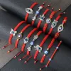 STRANDS NIEUW ROOD NYLON DRAAD EVEN ELVEN OOG GEBRUIKTE BRACKET VROUWEN MANNEN VINTAGE vlinder olifant paar armband ketens sieraden geschenk groothandel