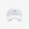 Ball Caps Korean Small Bow Embroidered Versatile Baseball Hat Men's And Women's Simple Pure Cotton High-quality Casual Sunshade Sports Cap
