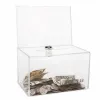 Caixas Piggy Bank Banco durável Caixa de dinheiro para economia de dinheiro transparente Caixa de economia de cubos de cubo Caixa de armazenamento para moedas NOTA TIRELIRE