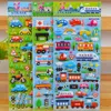 6 Sheets 3D Bubble Sticker Car Truck Plane Traffic Waterproof Cartoon Anime Stickers For Girl Boy Kids Funny Educational Toys 240422