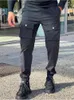 Pantalon masculin multi-poches pantalon de rue tendance de rue à la mode