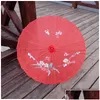 Parasol parasol Adts Rozmiar japońskiego chińskiego orientalnego parasolu ręcznie robiony parasol tkaniny na przyjęcie weselne dekoracja morze sh9ry