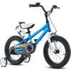 Rowery Royalbaby Freestyle Rower dla dzieci 16-calowy rower dla chłopców dziewcząt w wieku 3-10 lat opcje wieloporodnika Y240423