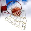 Basket universal galvaniserat stål utomhus båge inomhus sport basket netto standard mål spel kedja tung tull hållbar träning