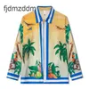 Designer de moda Camisas masculinas e femininas Lazer de férias estilo praia de manga longa Cardigan Impressão digital Soly Mens Shirt