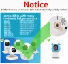 شاشات Monitors Kawa Baby Monitor Mount مع التحرير والسرد الأساسي يربط بإطارات سرير (تشمل فقط حامل السرير والقاعدة ، لا تشمل الكاميرا)