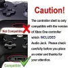 Cas de remplacement MATTE CONTRALLER LE MODIFICATION FULLAGE Shell FacePlates Boutons Boutons pour le couvercle de boîtier du contrôleur Xbox One 3,5 mm Jack