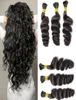 Unverarbeitete lockige Flechten des Menschenhaares 9A 3PCS Deal Brasilian Lose Wave Hair Bulks für Micro Braids9616803