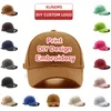 KUNEMS Custom Baseball Cap for Men and Women Fashion DIY Cotton Solid Color Print Letter Embroidery Thick Hat Wholesale Unisex 240323