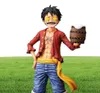 En bit monkeyffig anime Figur Tre former av Luffy Star Eyes Eat Meat Bytesbar PVC -action Figur Toy Model Doll Gift Q9971895