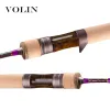 Accessoires Volin New Spinning UL TROUT TILLE DE PROUX 1,53M 1,68M BAITCASTING TIP SOLID TOP TOP TARBON ROCK PTISLE DE VOYAGE DE VOYAGE