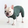 Rompers Franse bulldog kleding fleece vier poten kleren voor dikke hond warme pyjama vier poten hondenkleding voor kleine en middelgrote honden