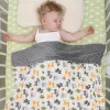 Сета милые мусорные детские одеяло Новорожденное хлопковое тепло -мягкое мягкое флисовое одеяла для младенца -муслино -муслинчака.
