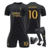 Futbol formaları 24 Real Madrid 2 Away Black Bellingham 5 Jersey Set Madrid 10 Jersey Futbol Forması