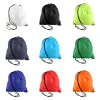 Bags Portable Drawstring Bag Oxford Students Backpack Waterproof Sports Riding Backpack Gym Drawstring Shoes Clothes Organizer Pack