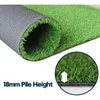 Dekorative Blumen künstlicher Rasen Rasen -4ftx6ft 0,7 "Innen- und Outdoor -Gartenlandschaft Synthetische Grasmatte Fälschung