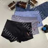 Erkek iç çamaşırı Boksörler Designer Underpant Briefs Marka Mektubu Baskılı 3 Pc Box ile