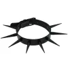 Colliers Big Long Spikes Choker Eather Collar Collier punk cool pour femmes hommes Emo Metal Chocker Goth Bijoux