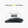 Souris souris Original Rapoo Wireless Silent Gaming Optical Souris avec 1000dpi Super Slim Portable Mini récepteur pour ordinateur portable Home